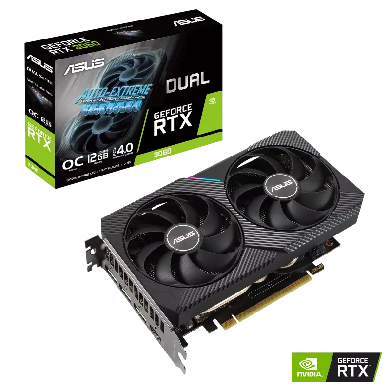 ASUS Dual GeForce RTX™ 3060 OC Edition 12GB GDDR6 Cyber Eshop